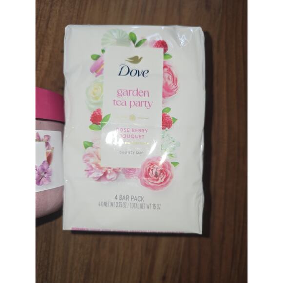 Dove Garden Tea Party Exfoliate And Soap Bars - Picture 3 of 4